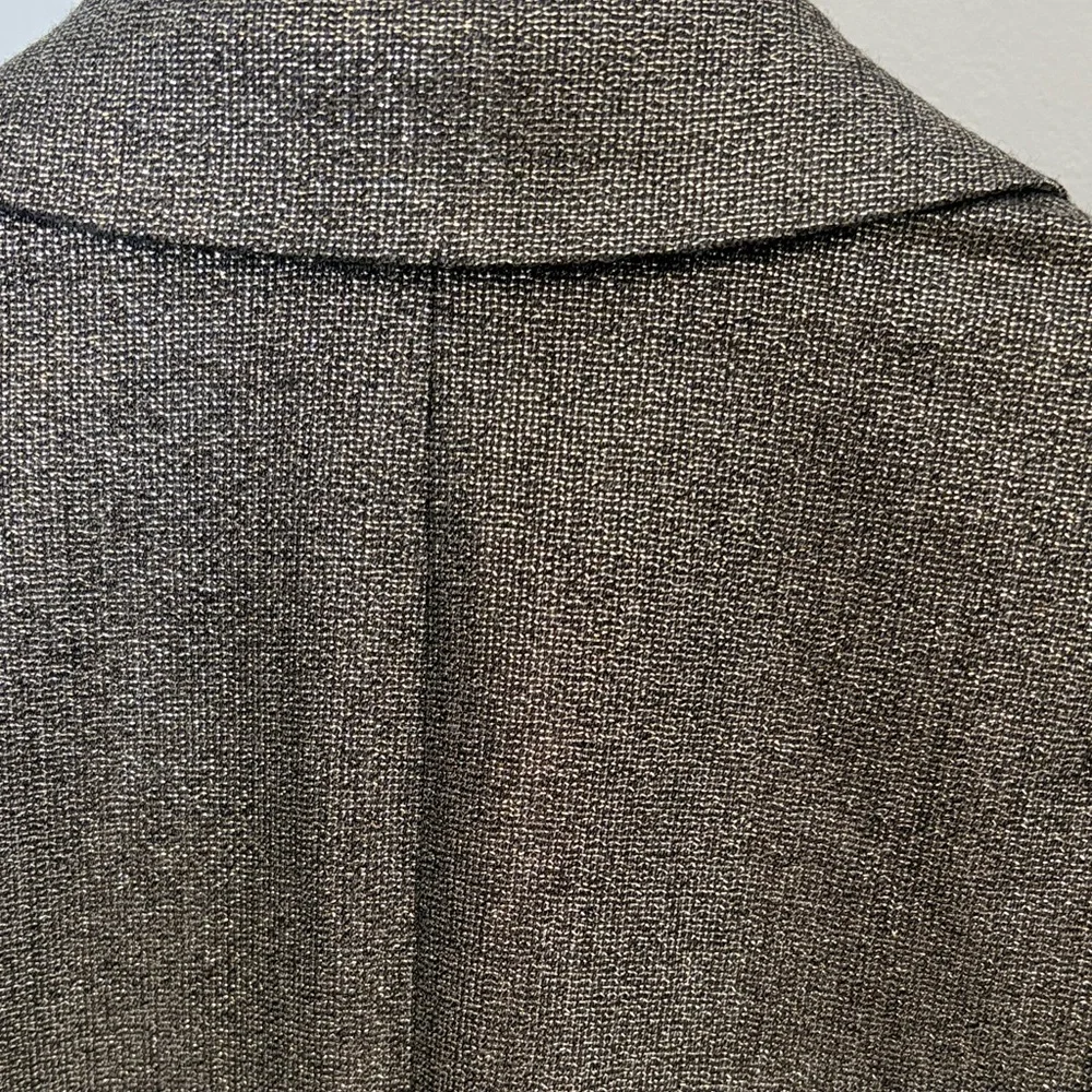 Banana Republic Shimmering Gold Blazer 4p - Picture 9 of 12